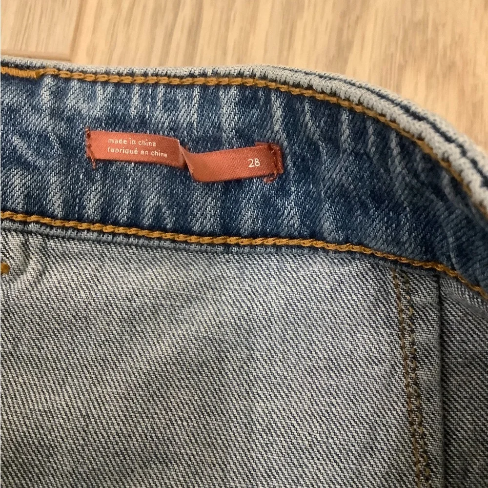 NWOT Anthropologie Pilcro lace up denim shorts❤️❤️❤️❤️ - Picture 7 of 9